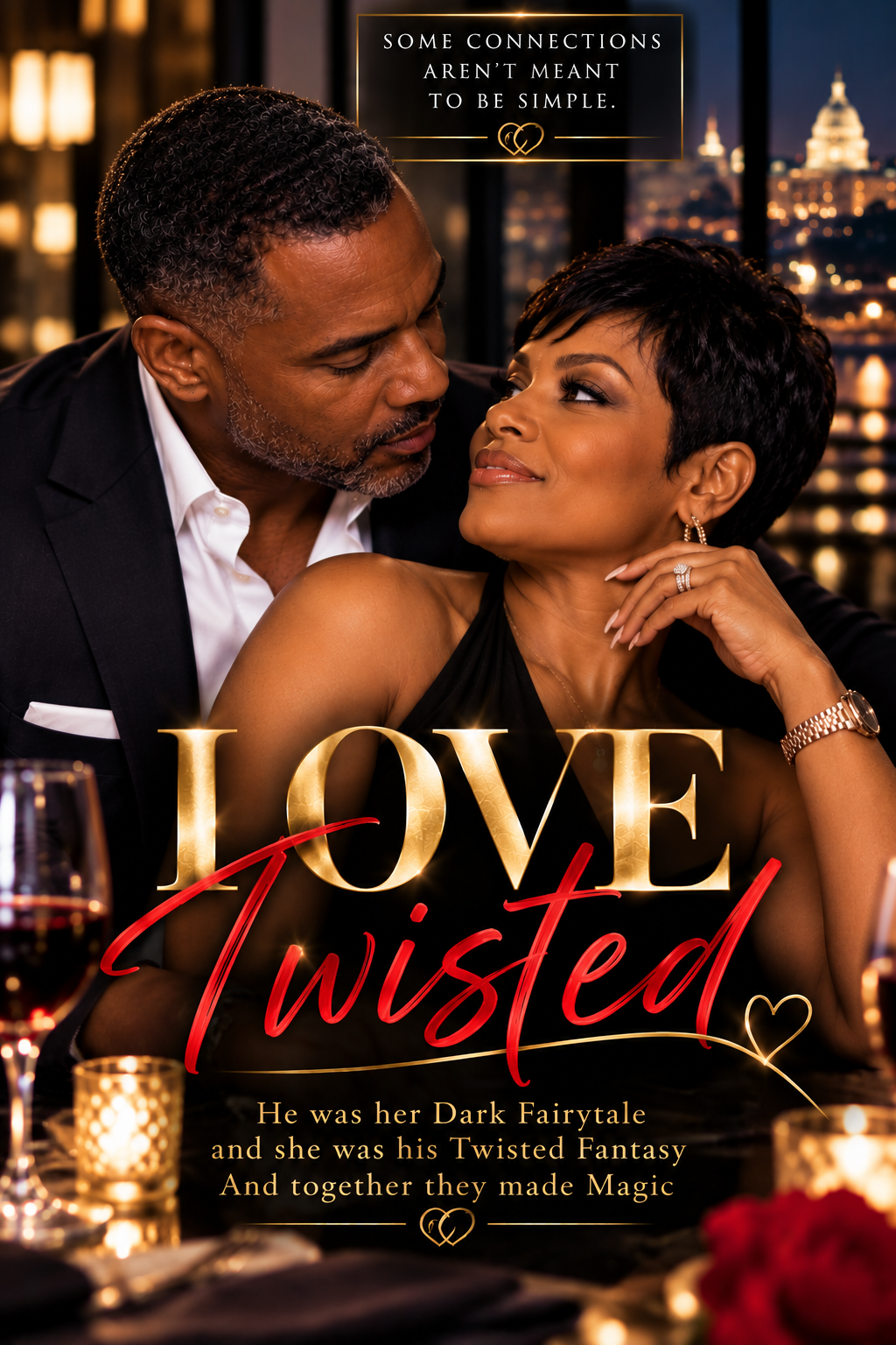 Love Twisted cover featuring Marcus and Felicia